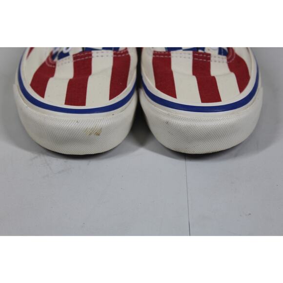 Vans Era 95 Anaheim Factory Red Stripes Blue Checkers, Men’s 4.5, Women’s 6 - Picture 3 of 6